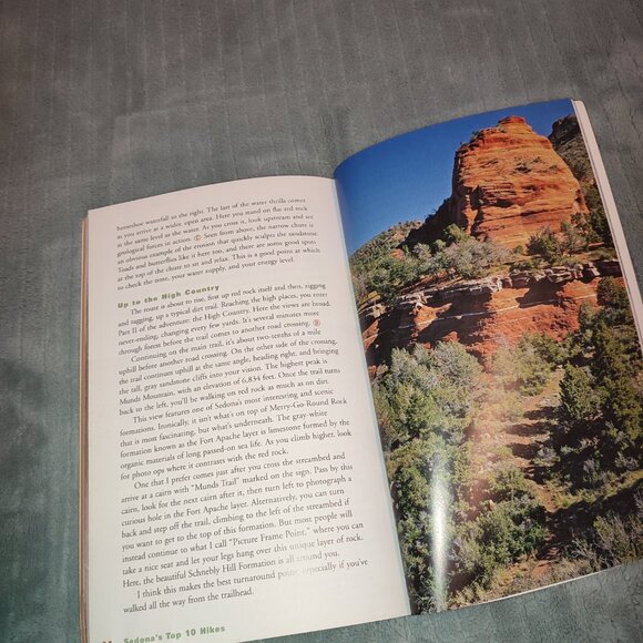 Book Sedona Top 10 Hikes Hiking Travel Easy Stroll Advanced Big Adventures - Picture 9 of 9